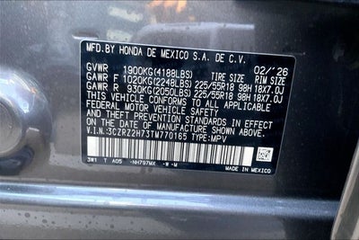 2026 Honda HR-V EX-L