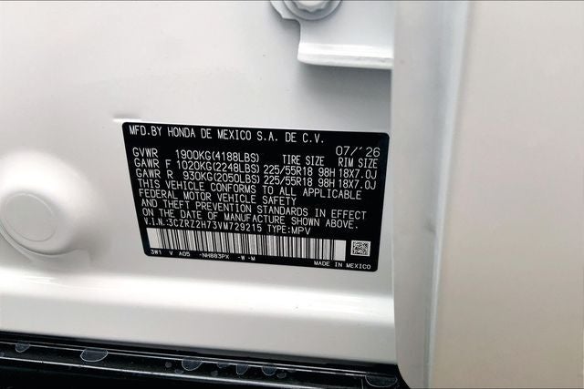 2027 Honda HR-V EX-L InStock
