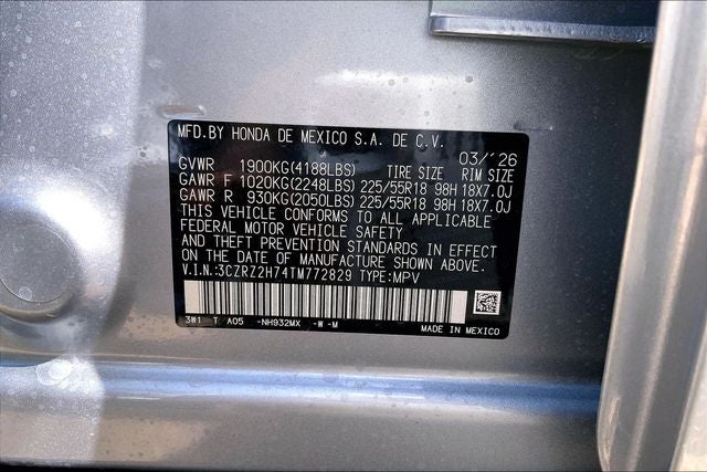 2026 Honda HR-V EX-L