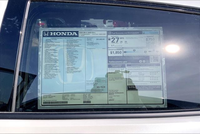 2026 Honda HR-V EX-L