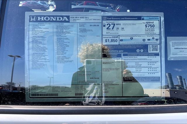 2026 Honda HR-V EX-L