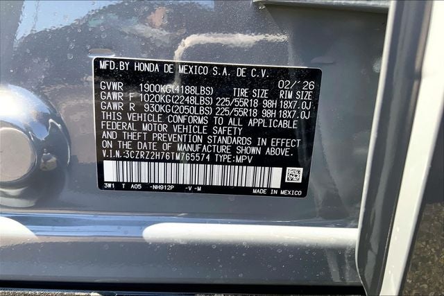 2026 Honda HR-V EX-L