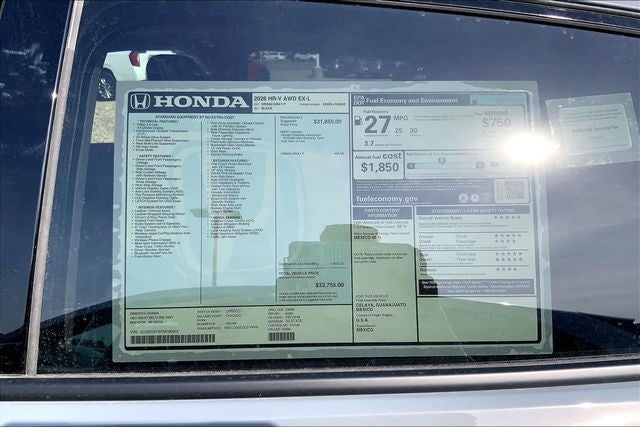 2026 Honda HR-V EX-L