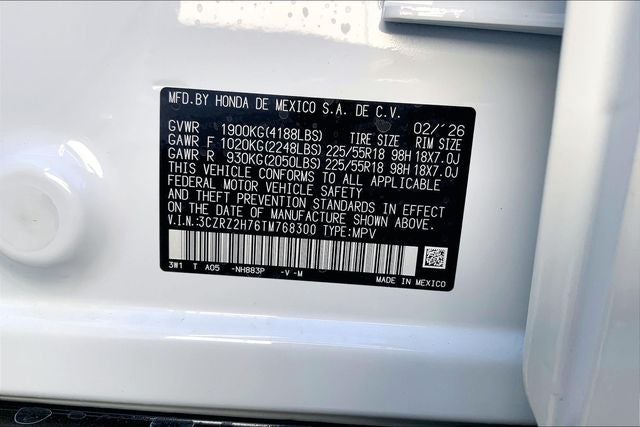 2026 Honda HR-V EX-L