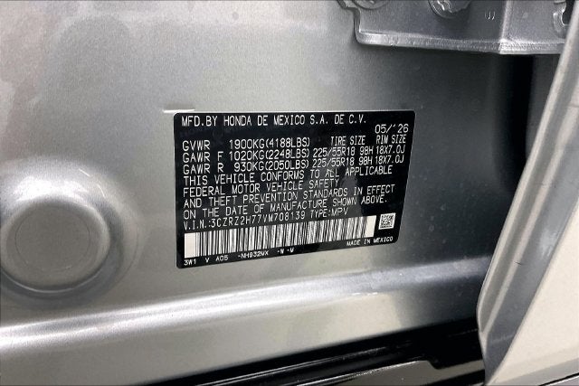 2027 Honda HR-V EX-L