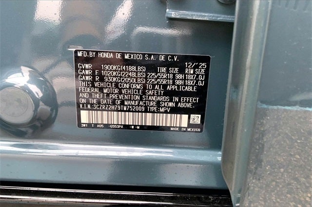 2026 Honda HR-V EX-L