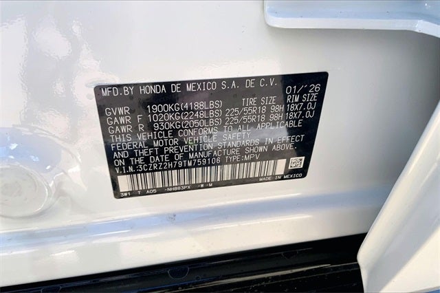 2026 Honda HR-V EX-L