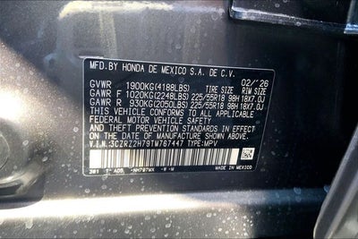 2026 Honda HR-V EX-L