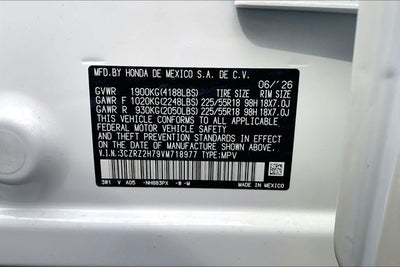 2027 Honda HR-V EX-L InStock