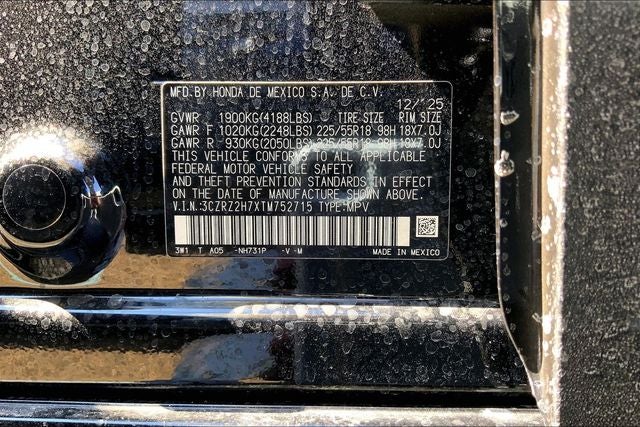 2026 Honda HR-V EX-L