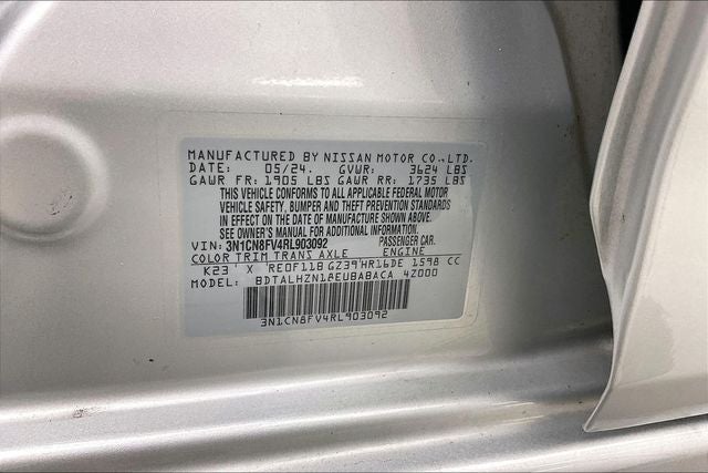 2024 Nissan Versa 1.6 SR