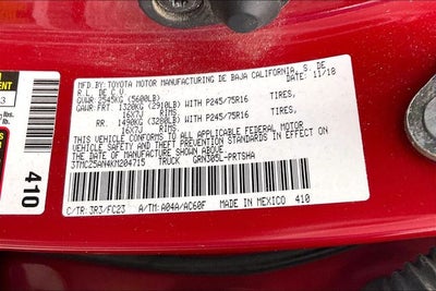 2019 Toyota Tacoma SR5 V6