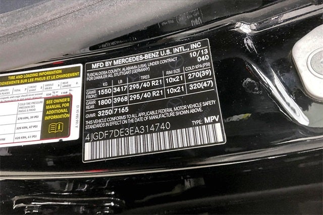 2014 Mercedes-Benz GL-Class GL 550 4MATIC®