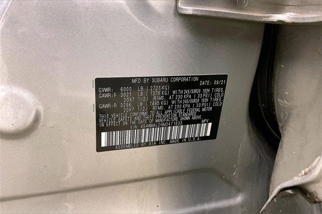 2021 Subaru Ascent Limited