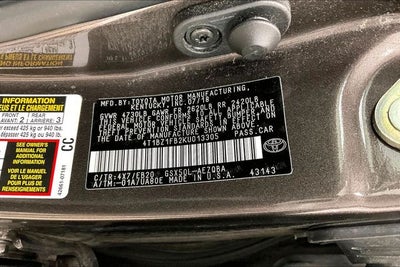 2019 Toyota Avalon XSE