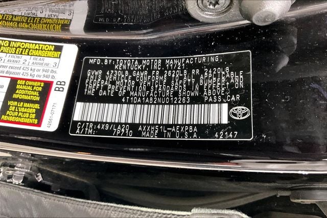 2022 Toyota Avalon Hybrid Limited