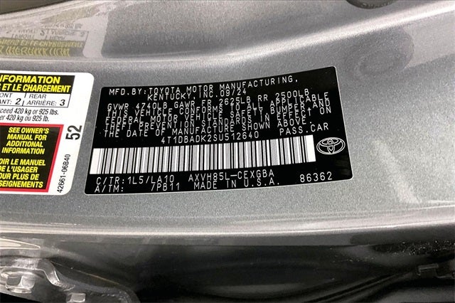 2025 Toyota Camry XLE