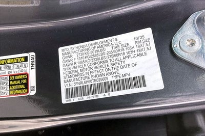 2026 Honda Odyssey EX-L