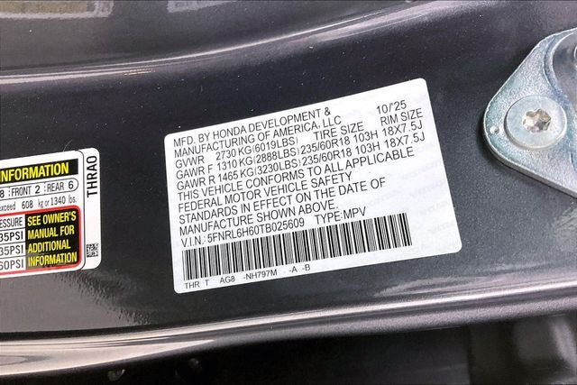 2026 Honda Odyssey EX-L