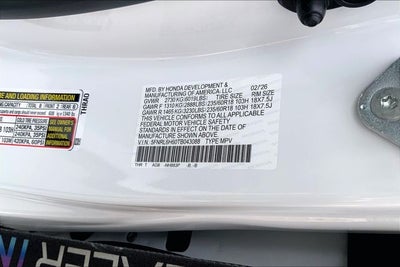 2026 Honda Odyssey EX-L