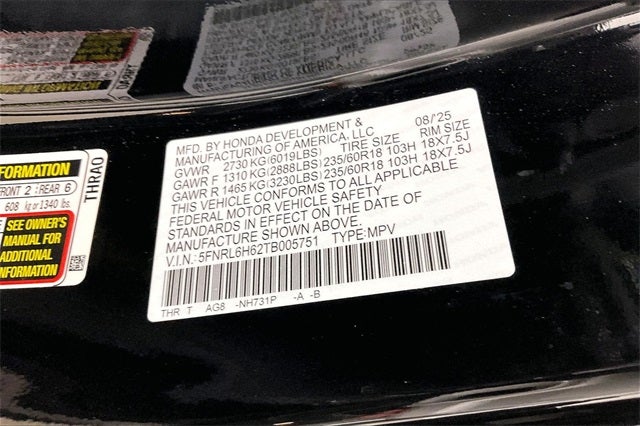 2026 Honda Odyssey EX-L