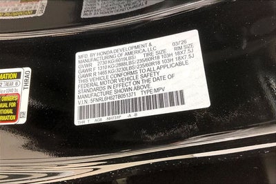 2026 Honda Odyssey EX-L