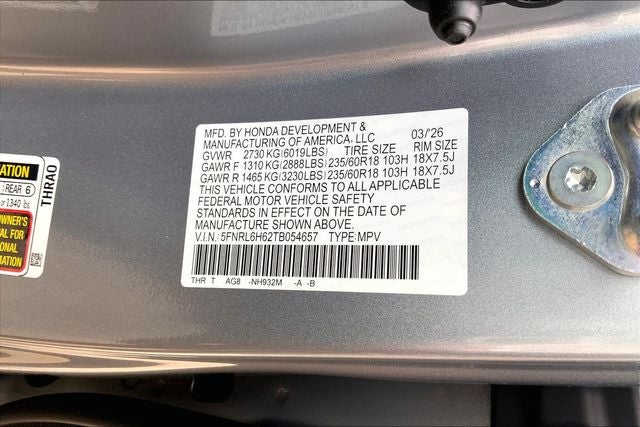 2026 Honda Odyssey EX-L