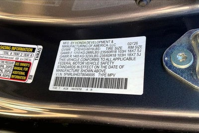 2026 Honda Odyssey EX-L