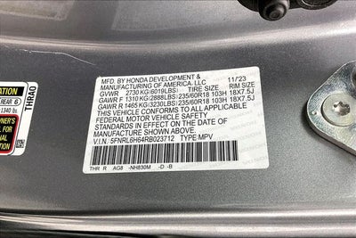 2024 Honda Odyssey EX-L