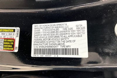 2024 Honda Odyssey EX-L
