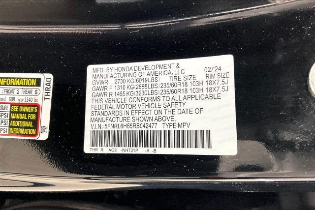 2024 Honda Odyssey EX-L