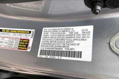 2026 Honda Odyssey EX-L