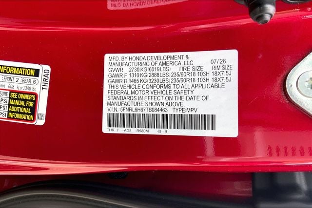 2026 Honda Odyssey EX-L InStock
