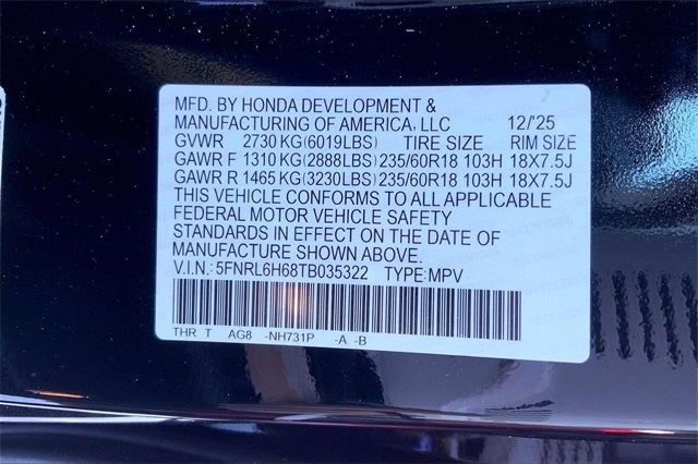 2026 Honda Odyssey EX-L