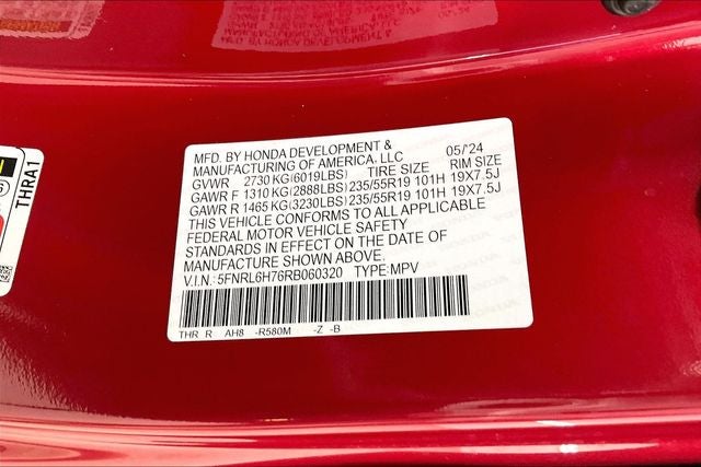 2024 Honda Odyssey Sport