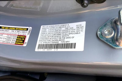 2026 Honda Odyssey Sport-L