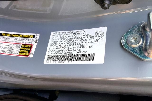 2026 Honda Odyssey Sport-L