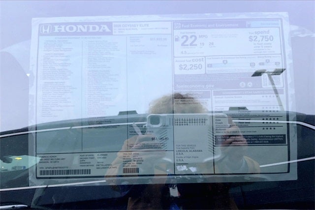 2026 Honda Odyssey Elite