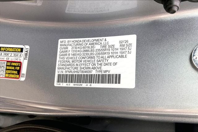 2026 Honda Odyssey Elite