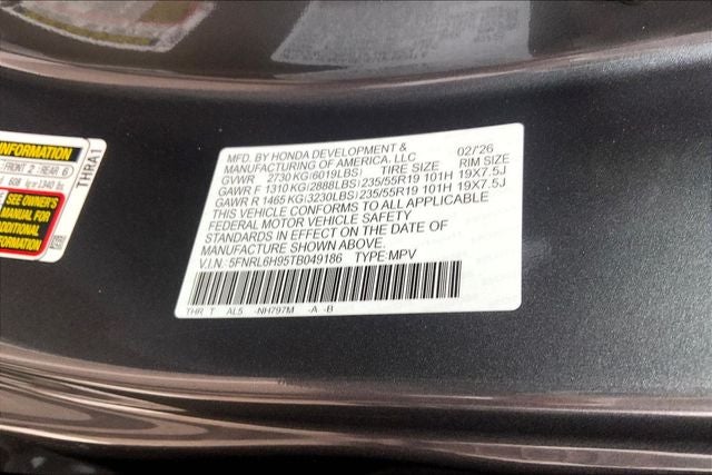 2026 Honda Odyssey Elite