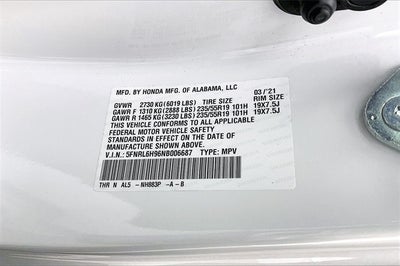 2022 Honda Odyssey Elite