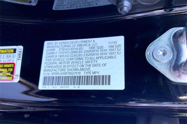 2026 Honda Odyssey Elite