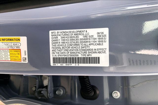 2026 Honda Passport RTL InStock