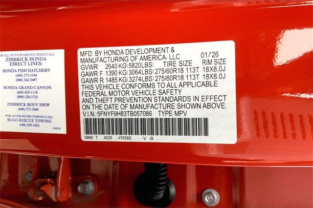 2026 Honda Passport TrailSport Elite