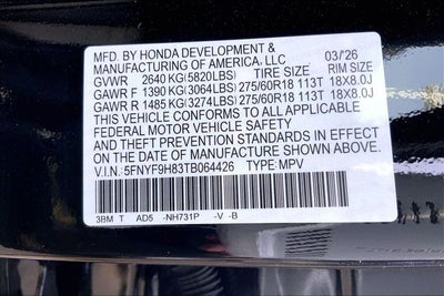2026 Honda Passport TrailSport Elite
