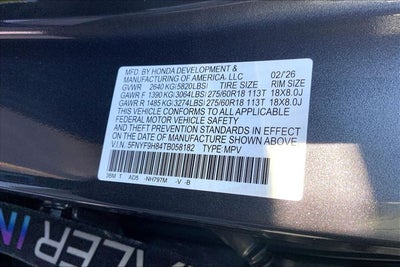 2026 Honda Passport TrailSport Elite