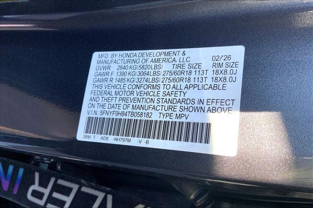 2026 Honda Passport TrailSport Elite