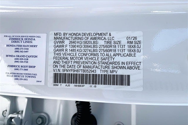 2026 Honda Passport TrailSport Elite Blackout