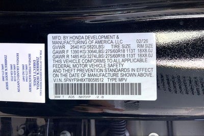 2026 Honda Passport TrailSport Elite