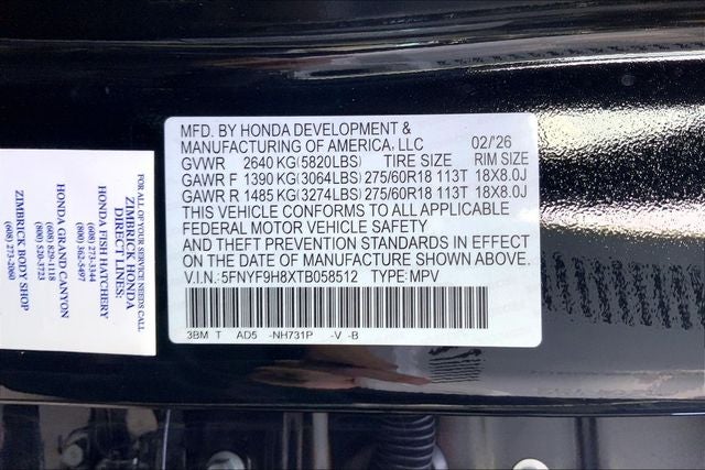 2026 Honda Passport TrailSport Elite